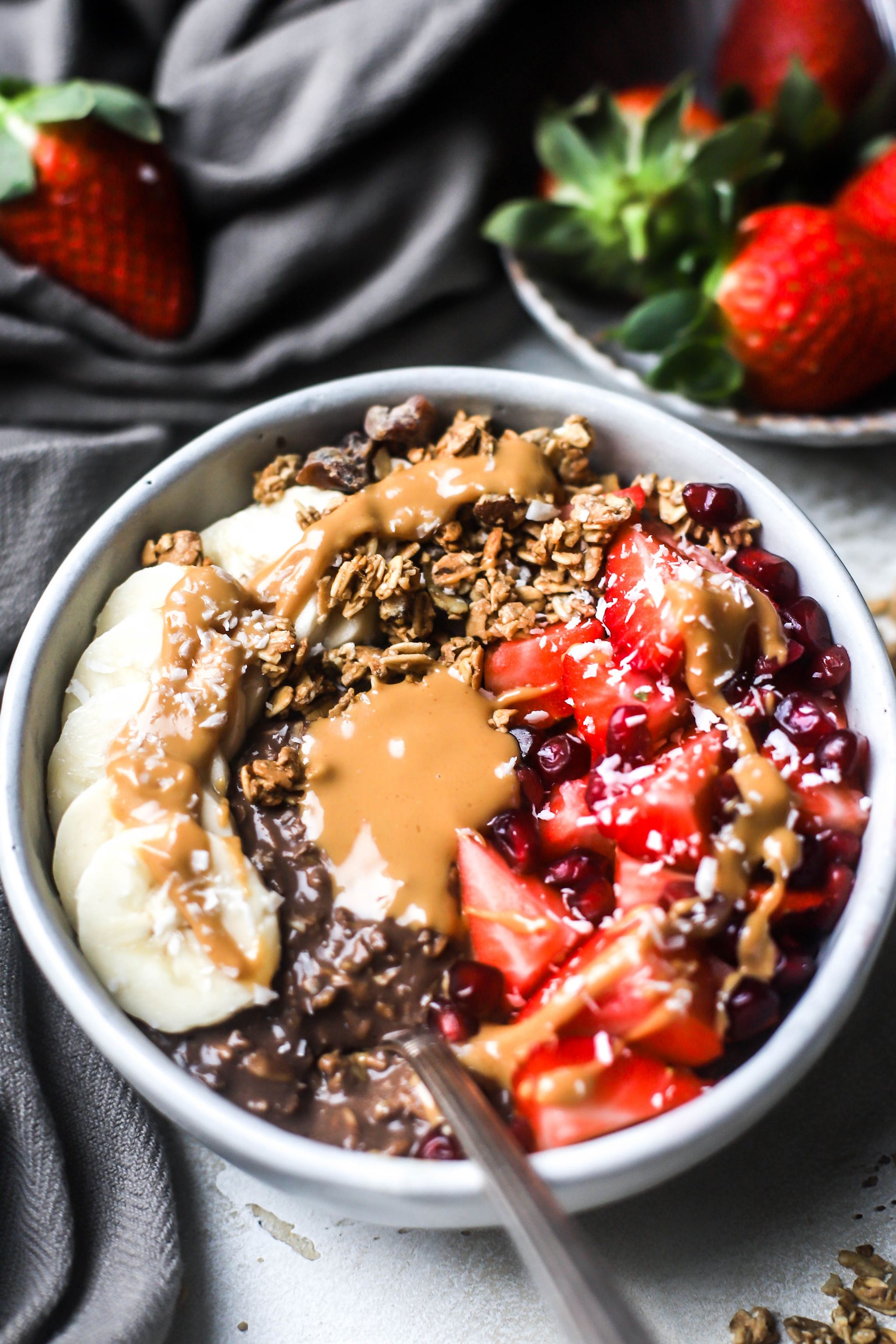 Chocolate & Coconut Overnight Protein Oats
