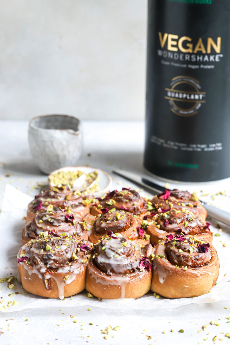 Vegan Protein Cinnamon Rolls